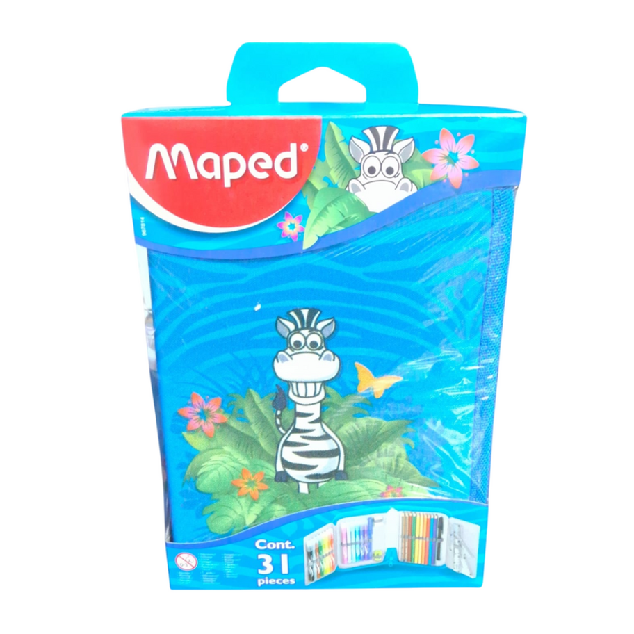 Cartuchera completa 31 piezas Maped