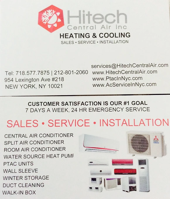 Ptac Air Conditioning Service Ny Hitechcentralair