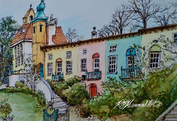 Port Meirion KJhammond Art.JPG