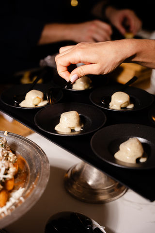 Luxury catering services for corporate cocktail parties and events