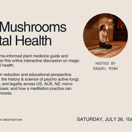 Magical Mushrooms & Mental Health
