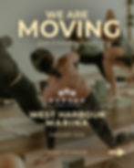 Kanuka Yoga Space are moving to West Harbour Marina