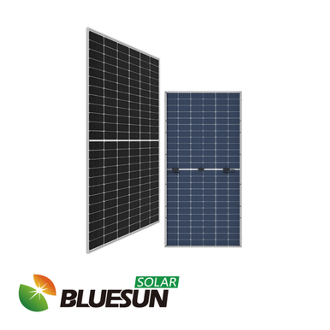 Bluesun Solar 460W solar panel — BSM460M-72HBD reference photo