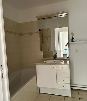 Salle de bain rénovée Proclean debarras et nettoyage a paris et iles de france