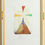 Thumbnail: Capricorn Astrological Sign, primary colors, tan frame with matching motif