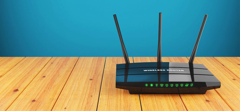This is a wireless router it's got the aerials to connect to your devices