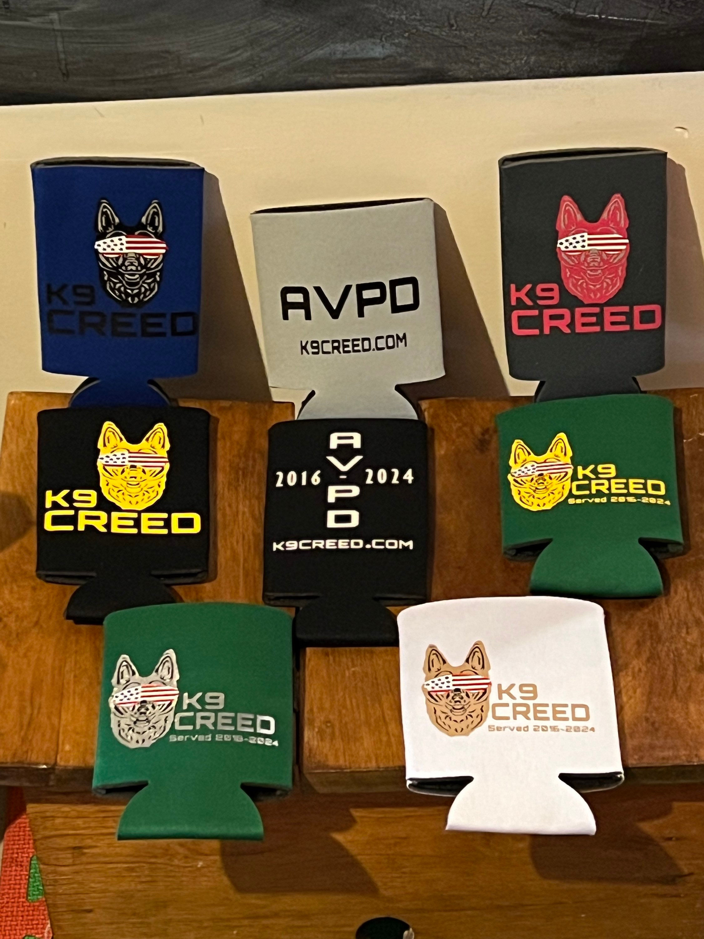 Creed 8yr service coozie pack