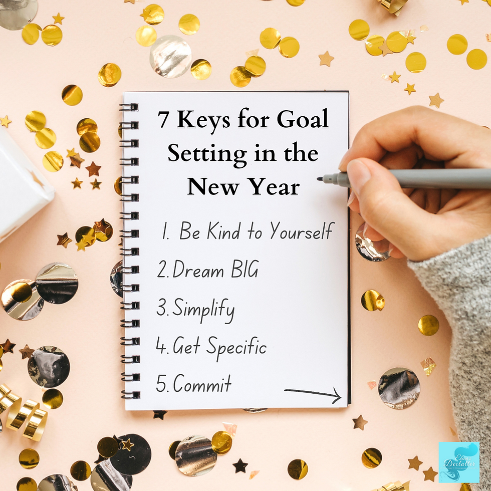 7 Keys for Goal Setting in the New Year