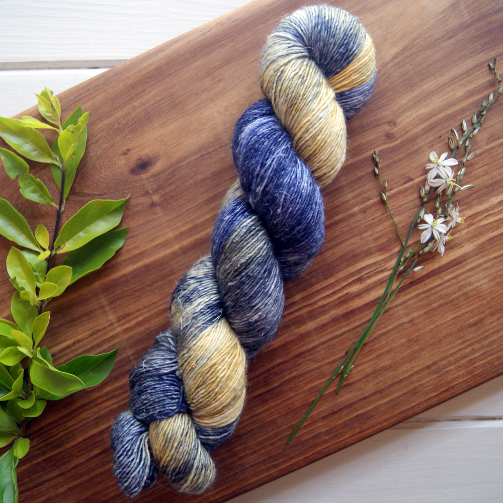Woolees Yarn - Merino Linen Singles - Kingfisher