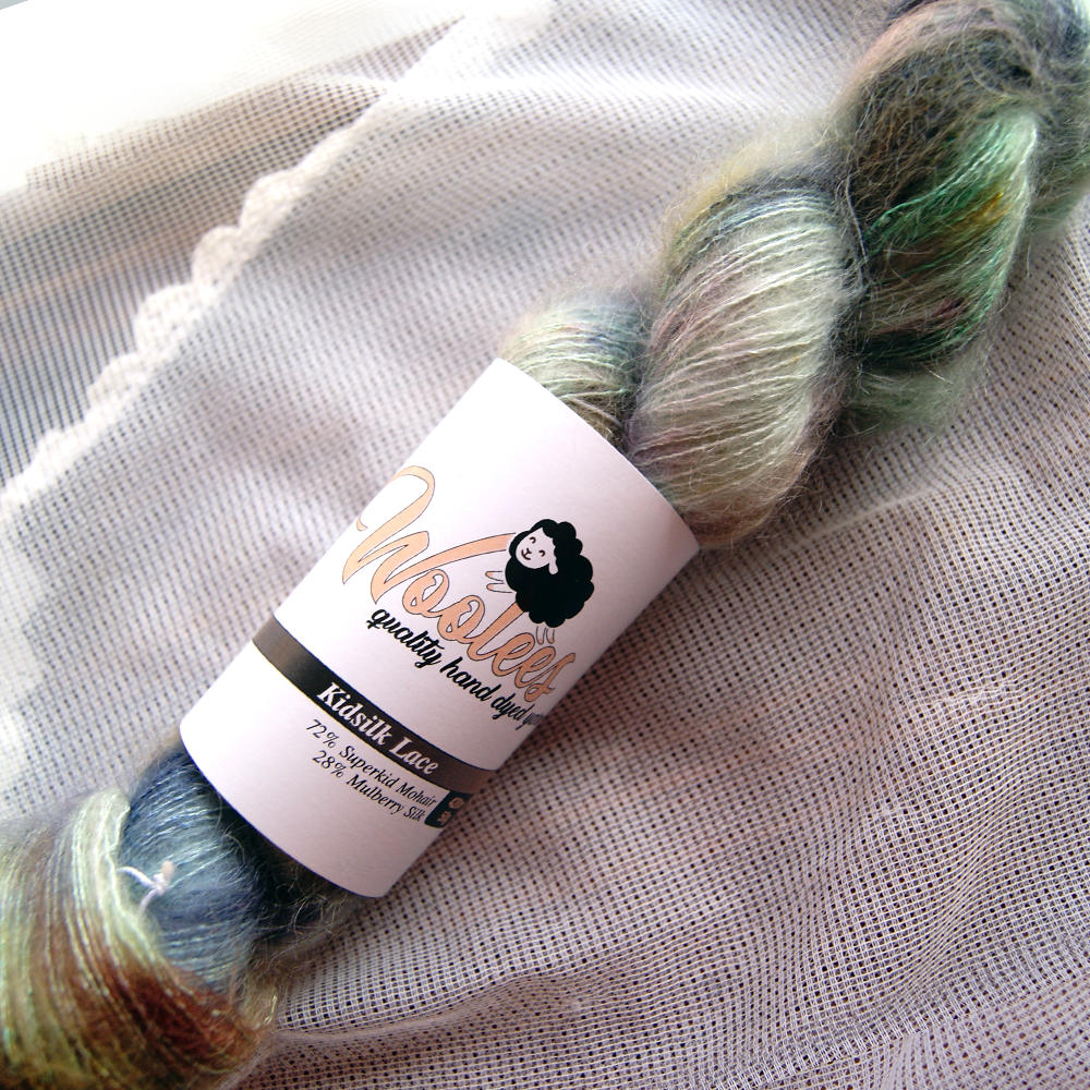 Woolees Yarn - Kidsilk Lace Rainbow Touch
