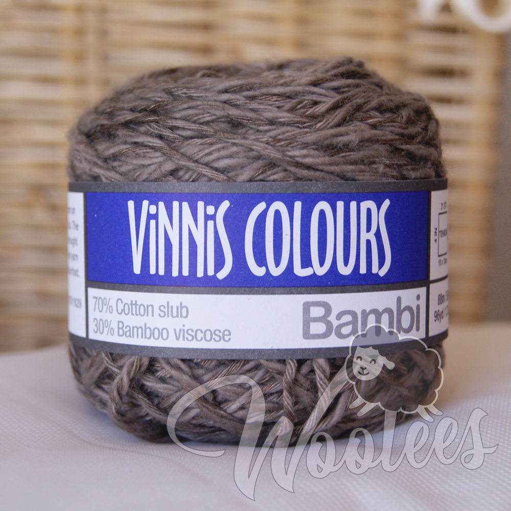 Woolees Yarn - Vinnis Colours - Bambi - Mink