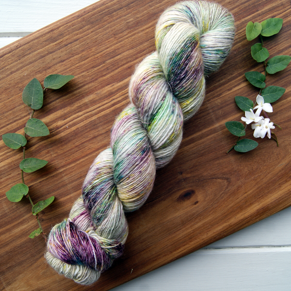 Woolees Yarn - Merino Linen Viscose Singles - Flower Petal