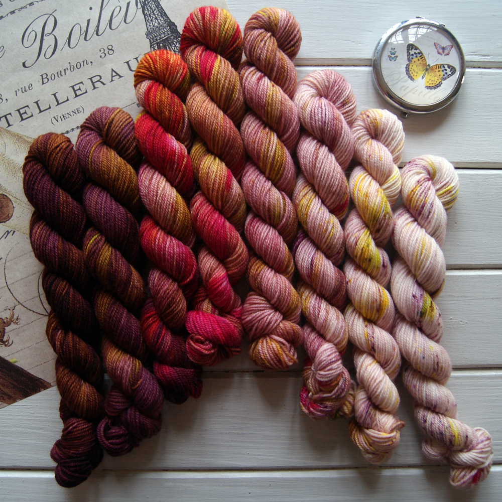 Woolees Yarn - Merino Nylon Blend Spring Plum - SET
