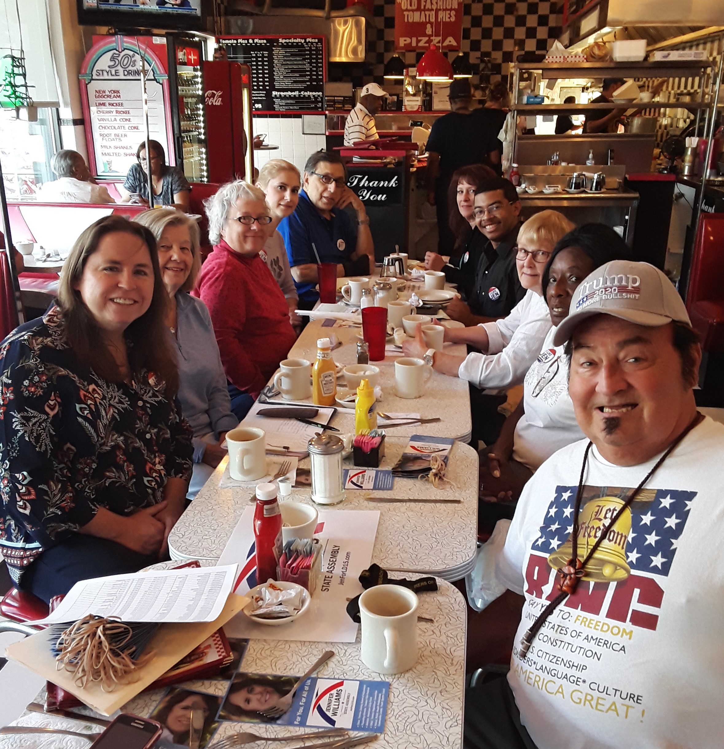 Ewing Meet and Greet Group Shot