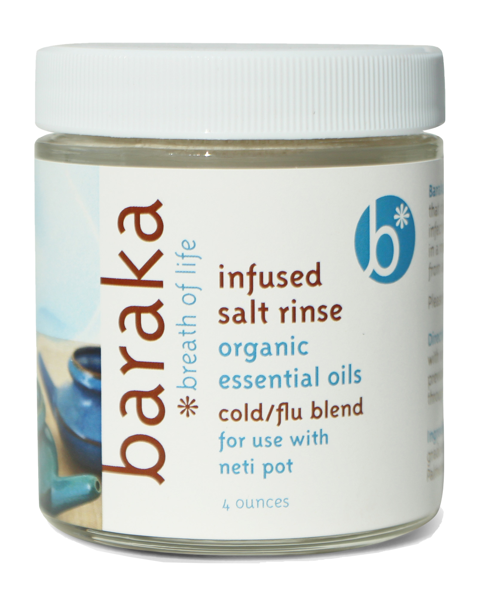 baraka Infused Salt Rinse 8oz