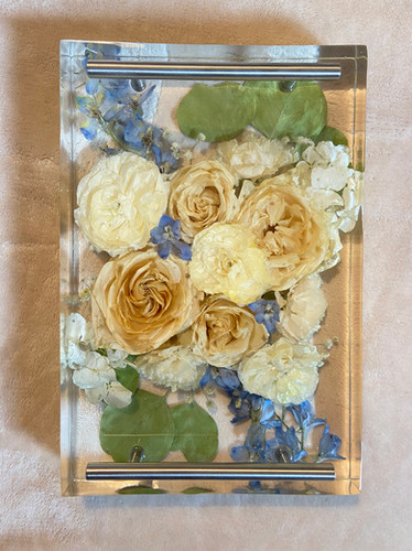 Straight Edge Trays | Full Bloom Flower Preservation