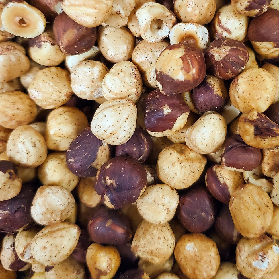 Hazelnuts Roasted (per 100g)