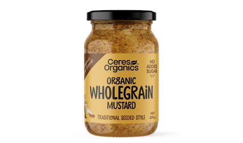 Organic Wholegrain Mustard 200g