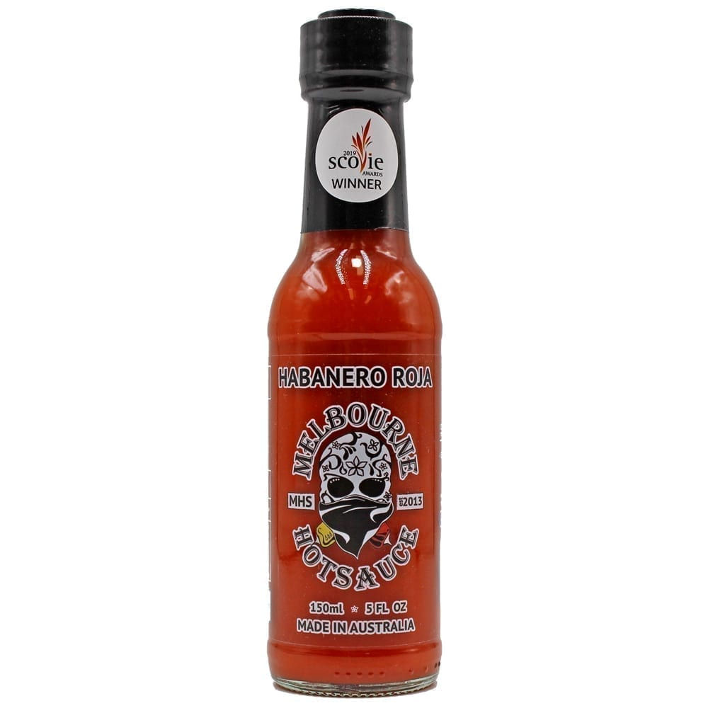 Melbourne Hot Sauce Habanero Roja 150mL