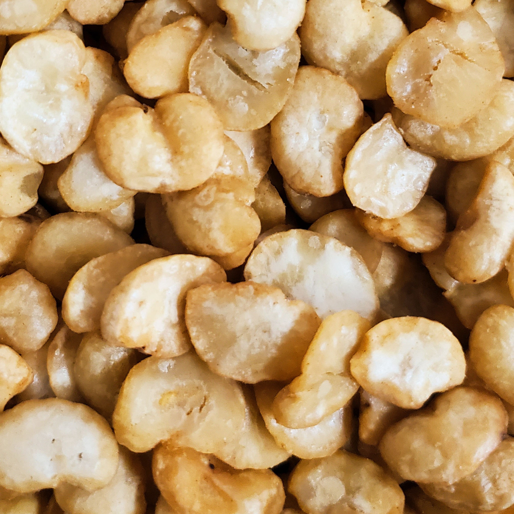 Broadbeans Split Roasted Salted (per 100g)