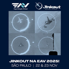 Jinkout Confirma Presença na Expo Aviação Virtual 2025 (EAV 2025)!