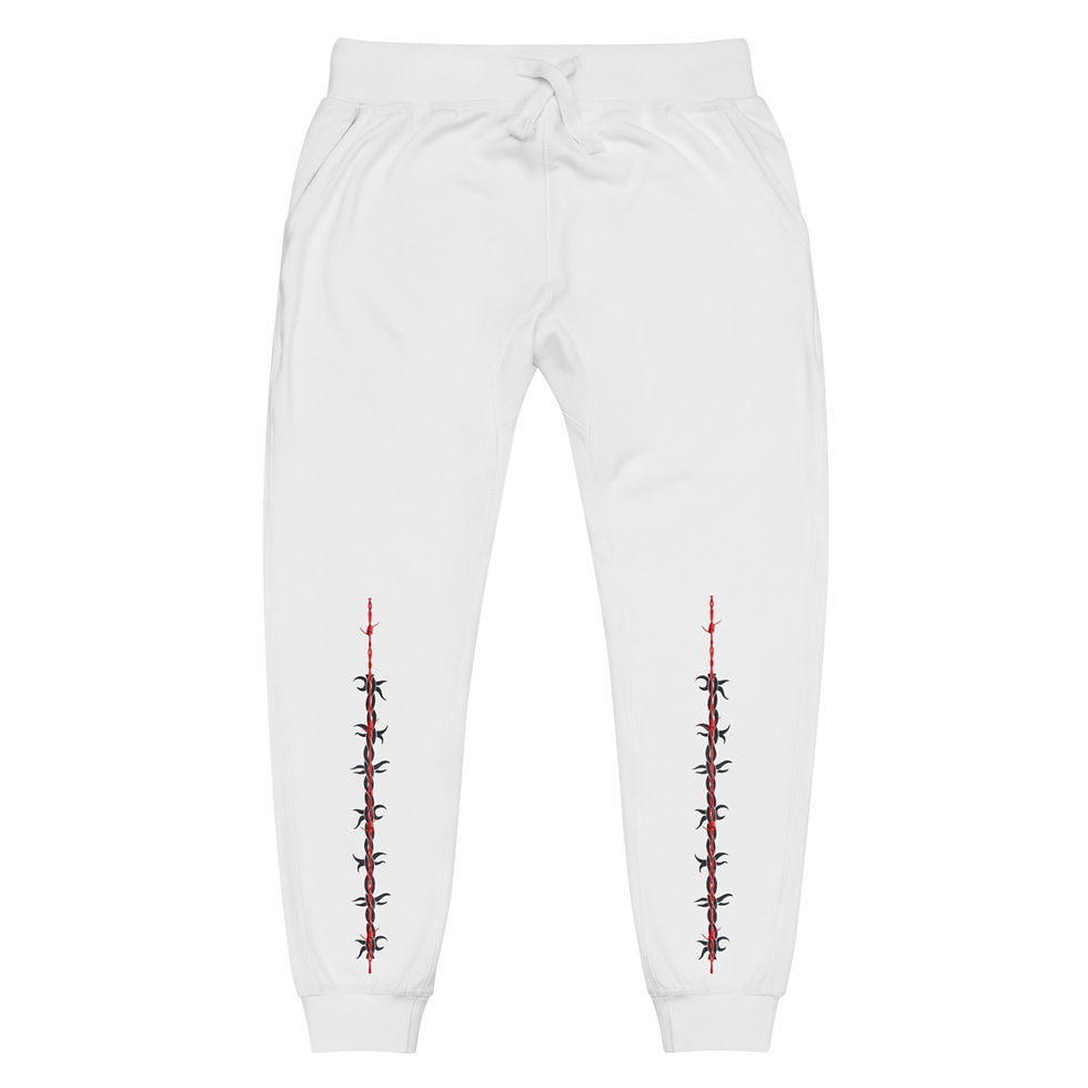 Thumbnail: BARBED fleece sweatpants