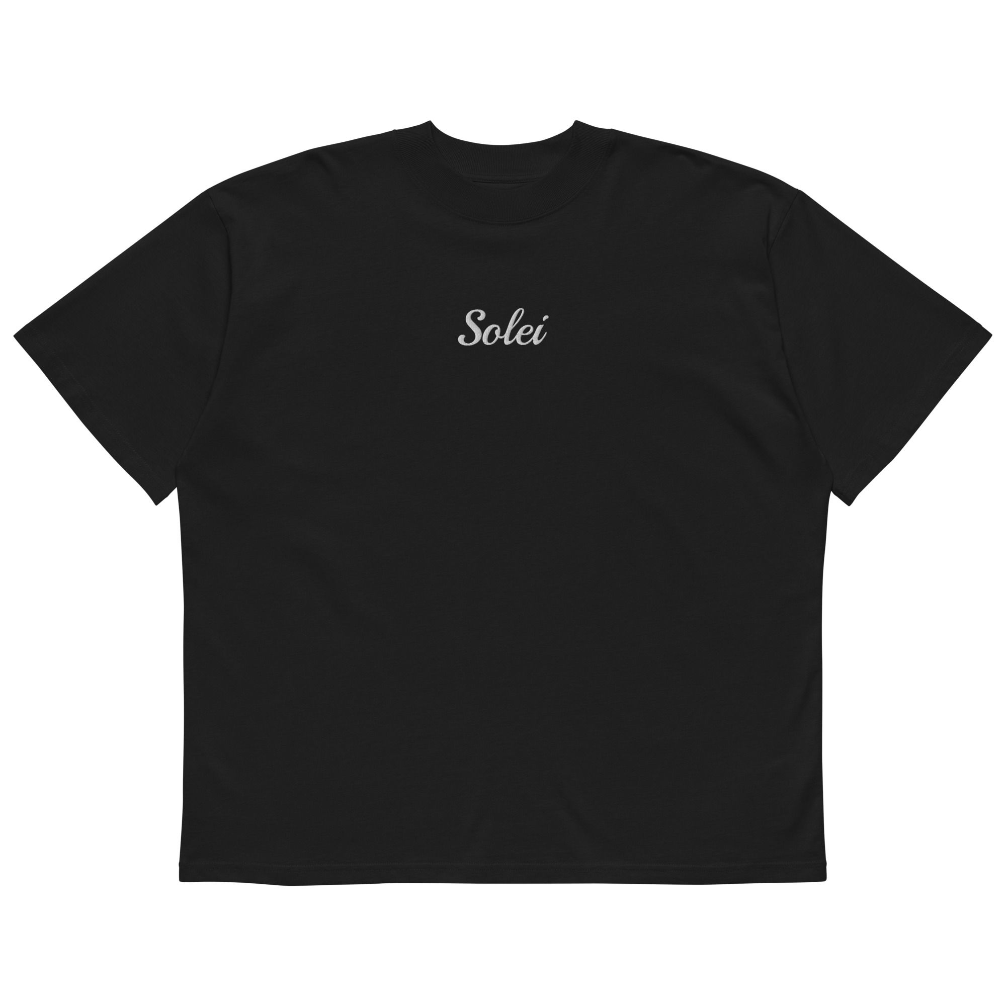 Solei oversized high neck t-shirt