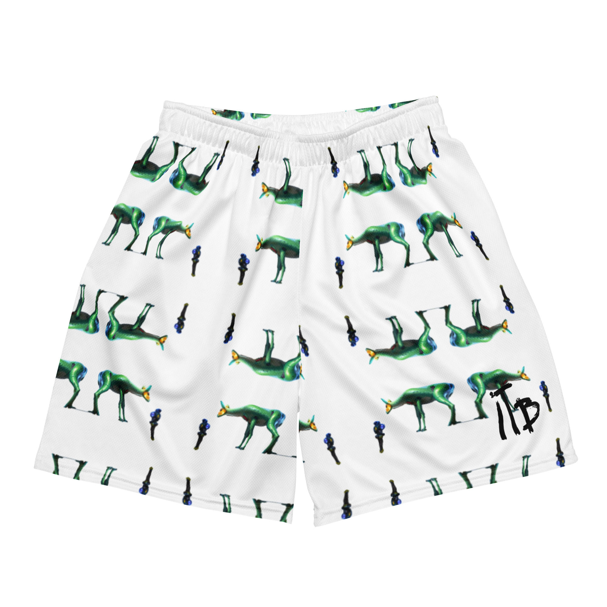 Deer You mesh shorts