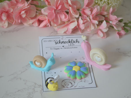 Schnecke Tiffy & Friends – Kleine Magnete, große Freude 🐌