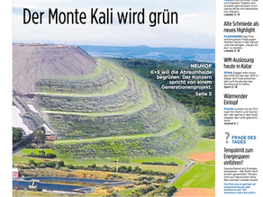 Der Monte Kali wird grün