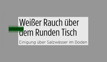 Nachtrag zum Eckpunktevertrag unterzeichnet: BI und Gemeinde setzen sich durch, K+S lenkt ein
