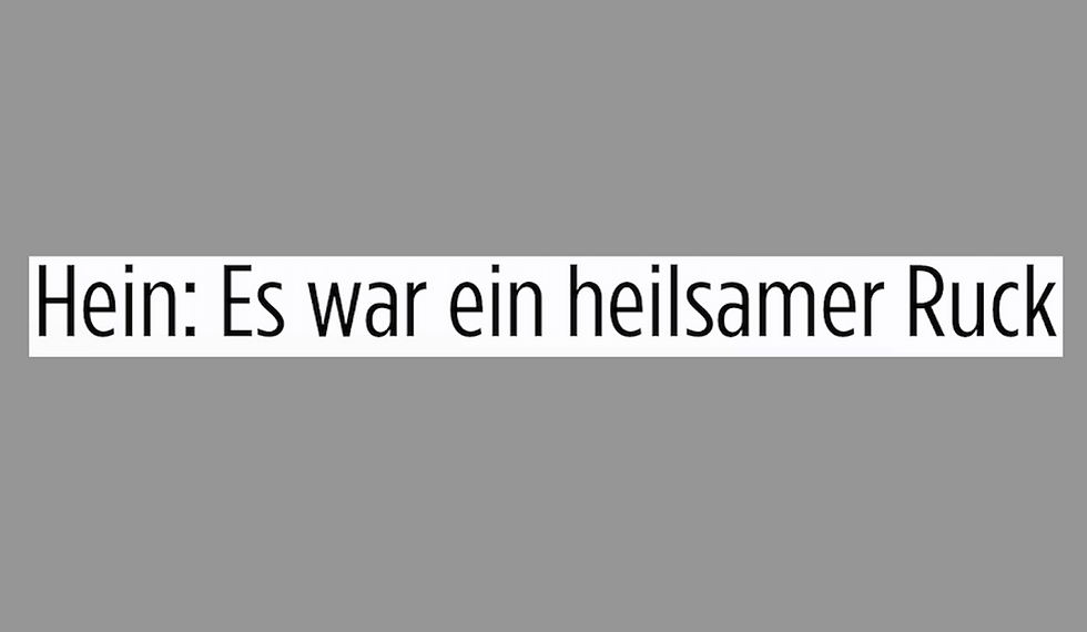 Moderator des Runden Tisches: 
