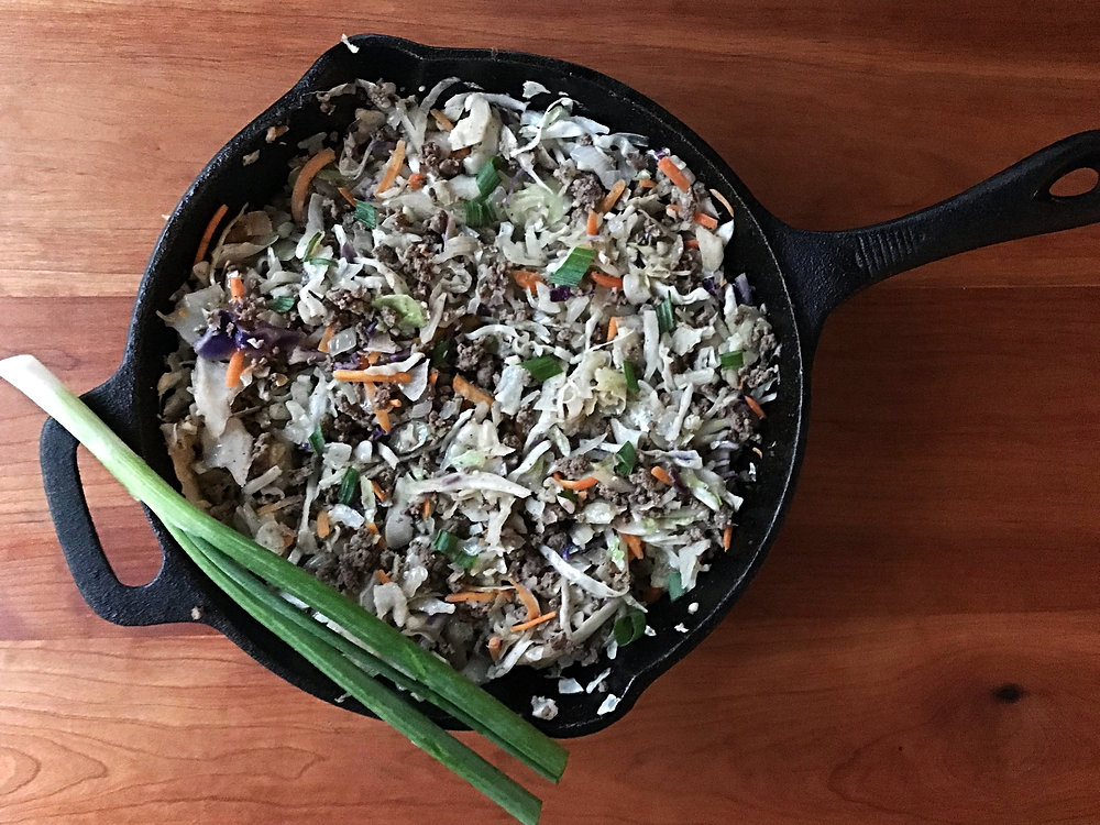 Skillet Egg Roll Recipe