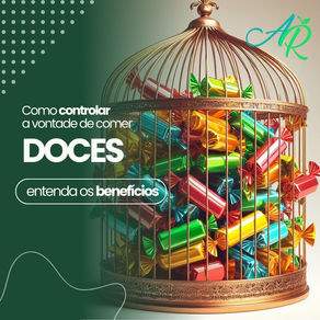 Como controlar a vontade de comer doces?