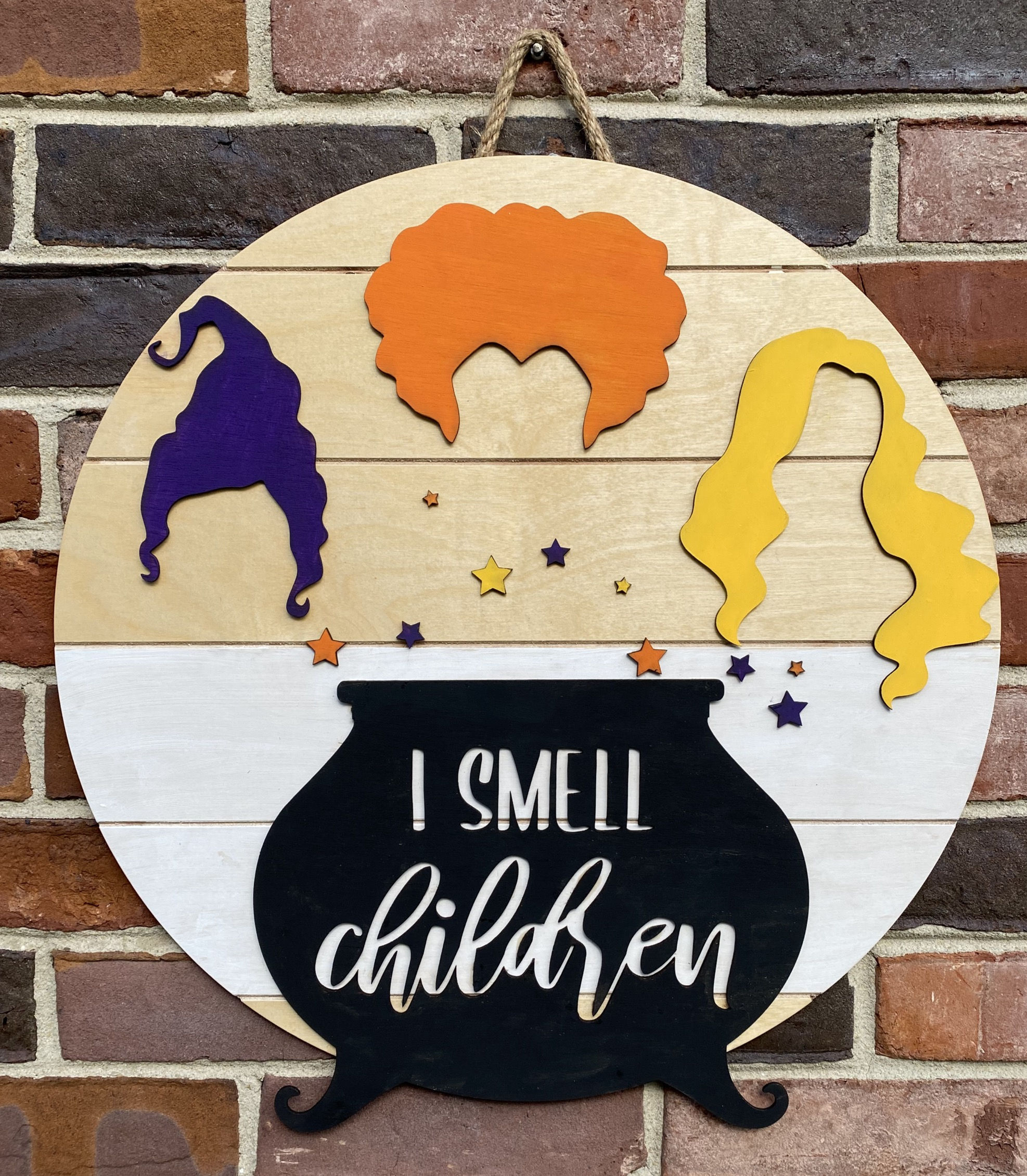 18” Hocus Pocus Door Hanger