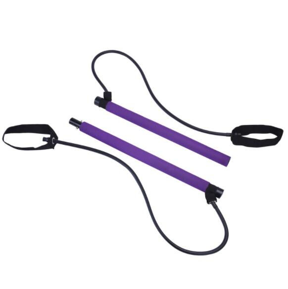 Thumbnail: Adjust Yoga Pilates Exercise Stick Pilates Bar Kit With Resistance Bands