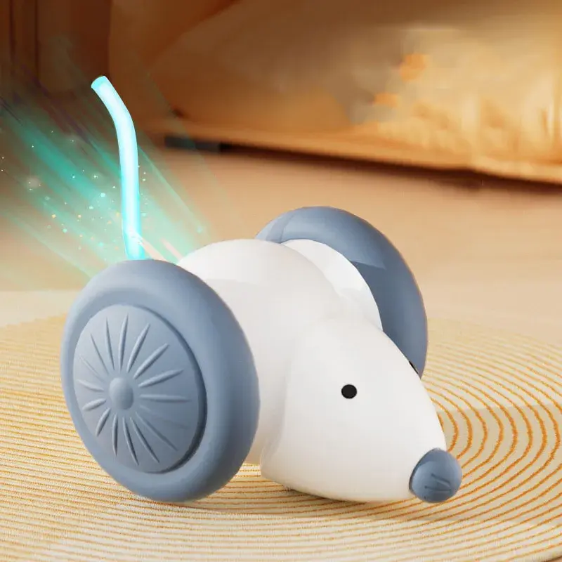 Miniatura: Hot Cat Toys New Product Pet Toys Self-Satisfied Mouse Car Laser Teasing Cat
