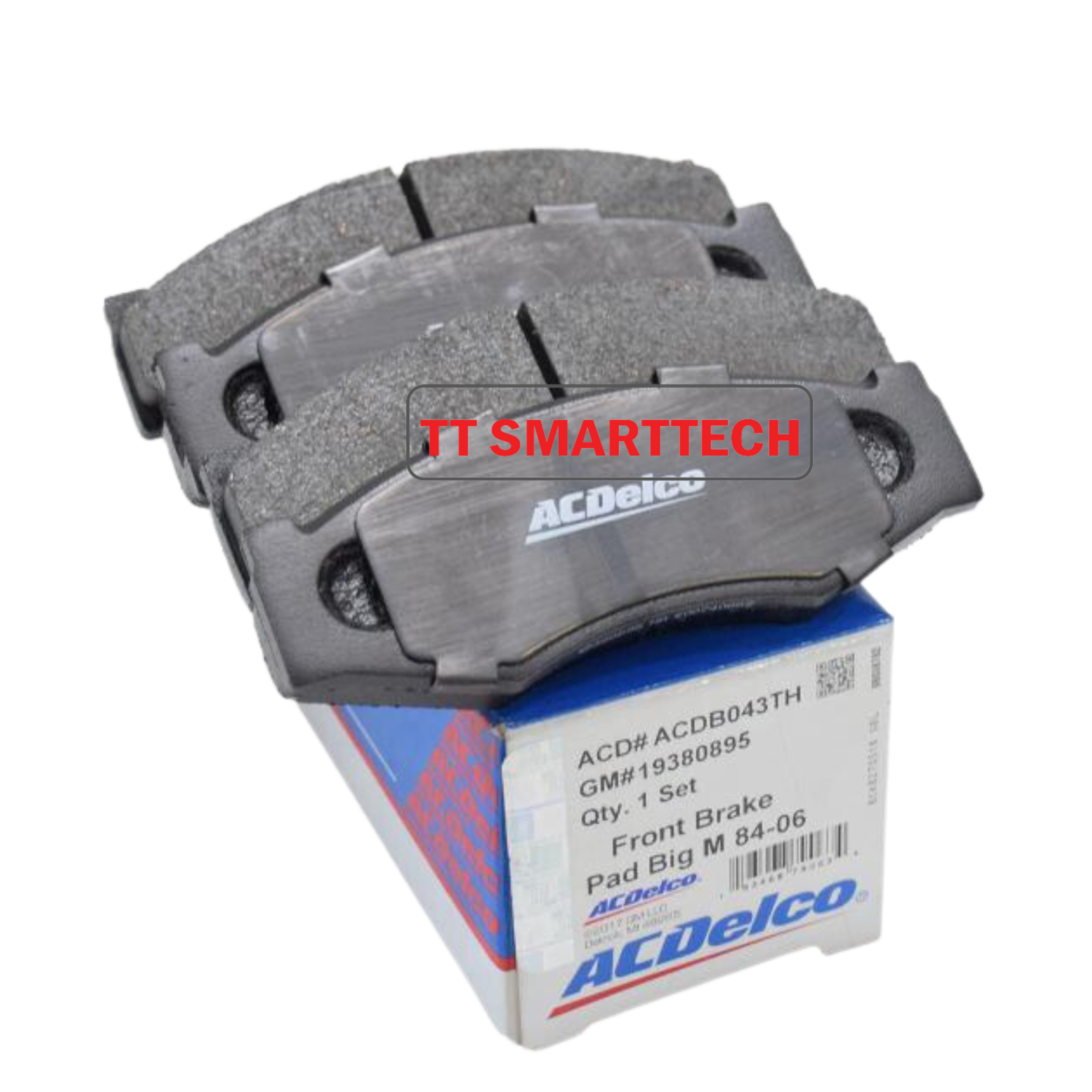 19380895	ผ้าเบรคหน้า Front Brake Pad Big M 84-06