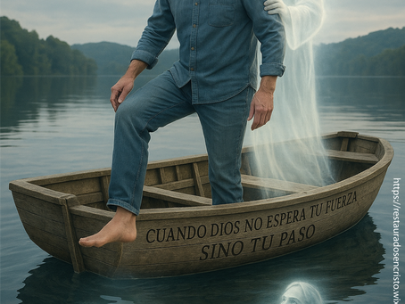CUANDO DIOS NO ESPERA TU FUERZA, SINO TU PASO