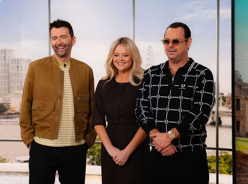Watch David, Emily and Danny interviewed about Rivals  on This Morning