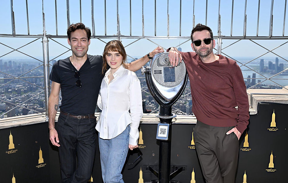 David, Alex and Bella visit the Empire State Building