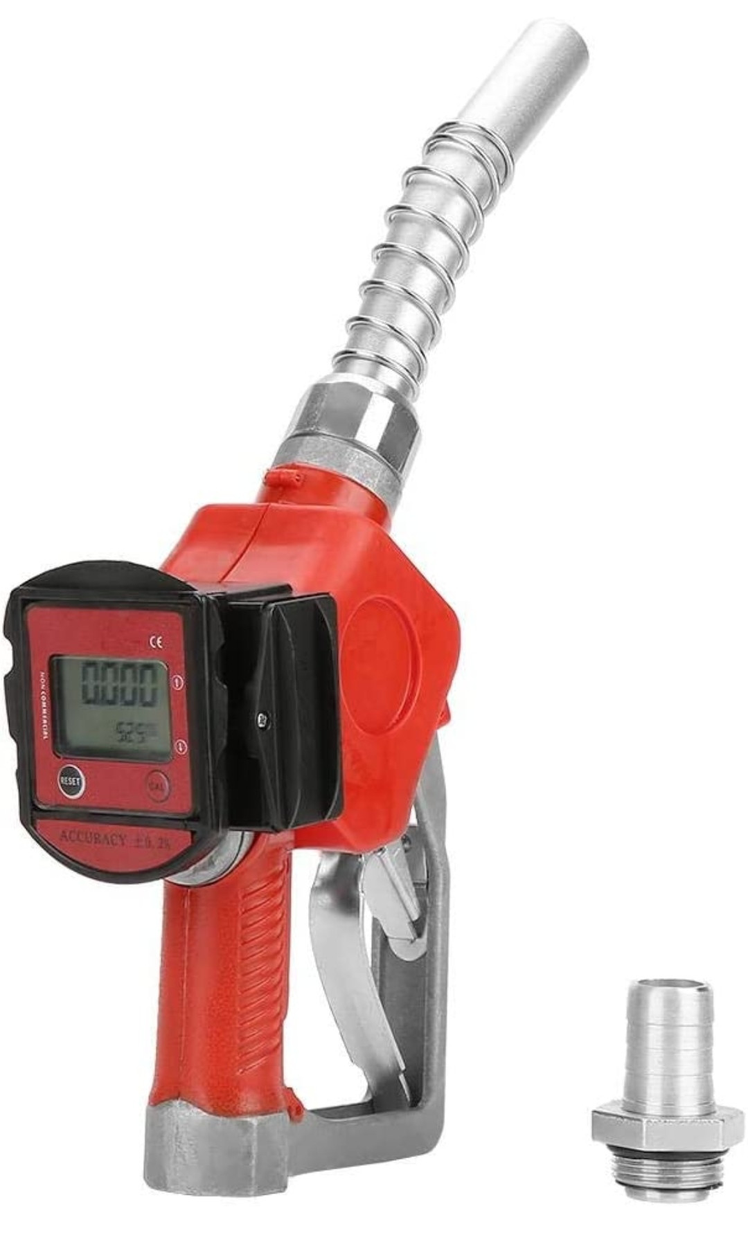 Fueling Nozzle With Meter