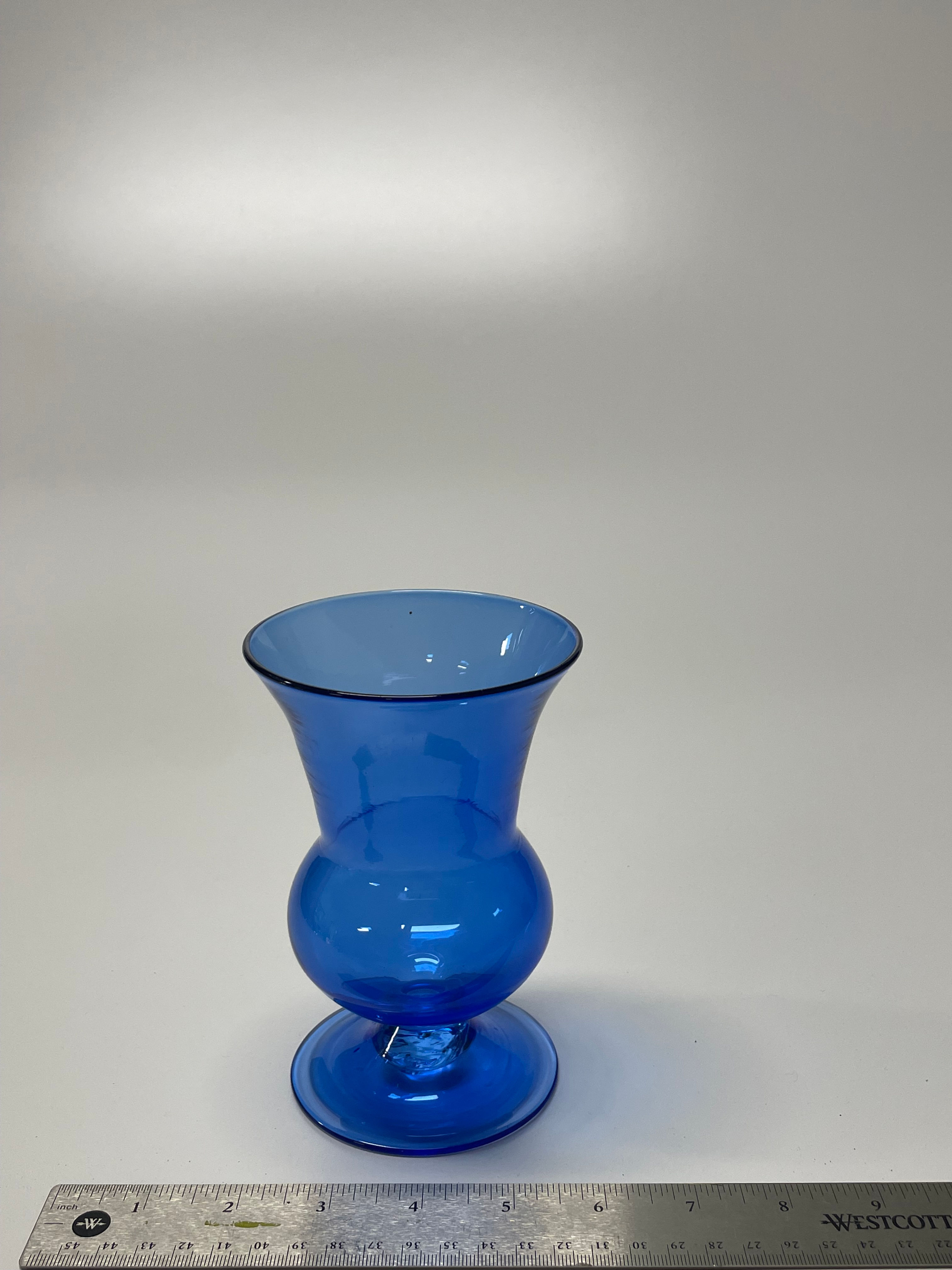 Blue fancy cup