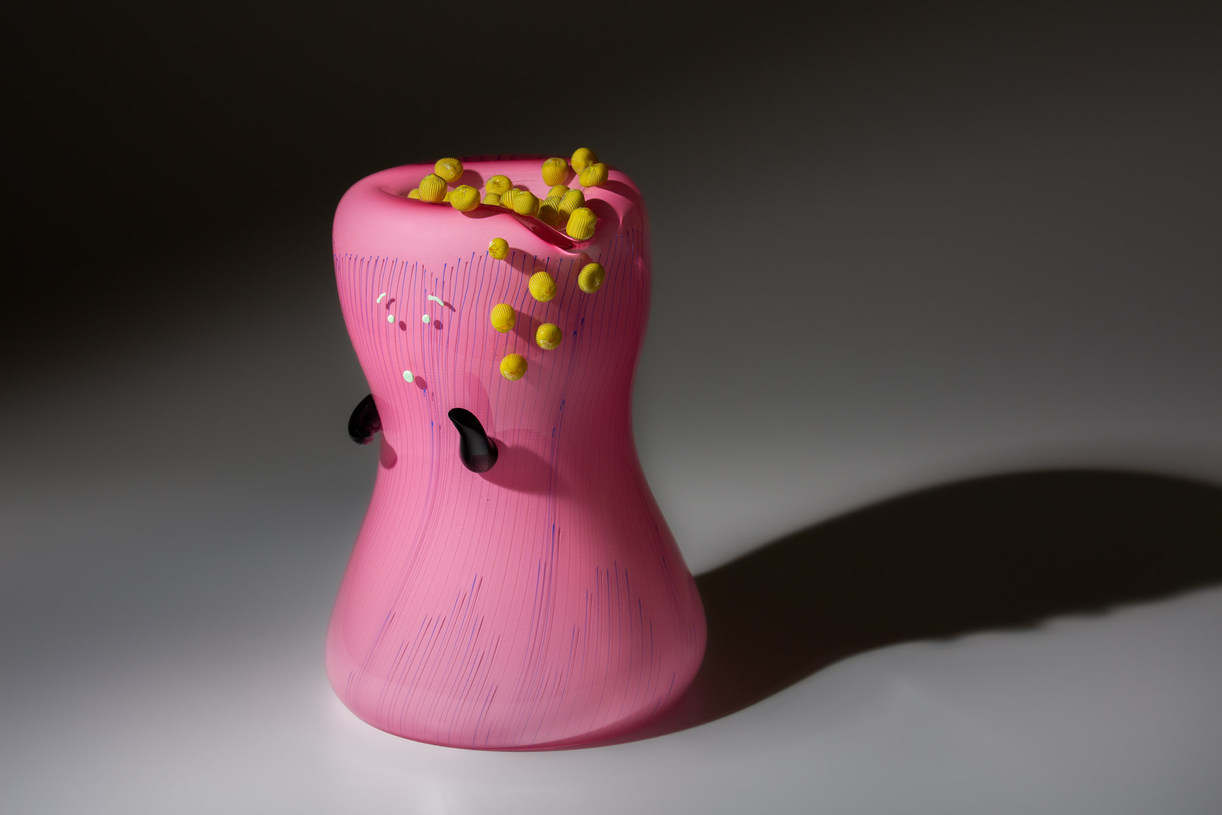 contemporary glass art sculpture 