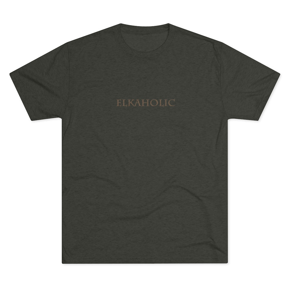 Thumbnail: Elkaholic Tri-Blend Crew Tee