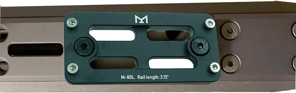 Thumbnail: Swiss Arca Plate for AR - Mlok - Tripod Ball Head Mount Adapter