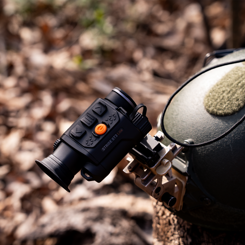 Thumbnail: Rix Stride ST3 Lite 1x Thermal Monocular - Helmet Mountable
