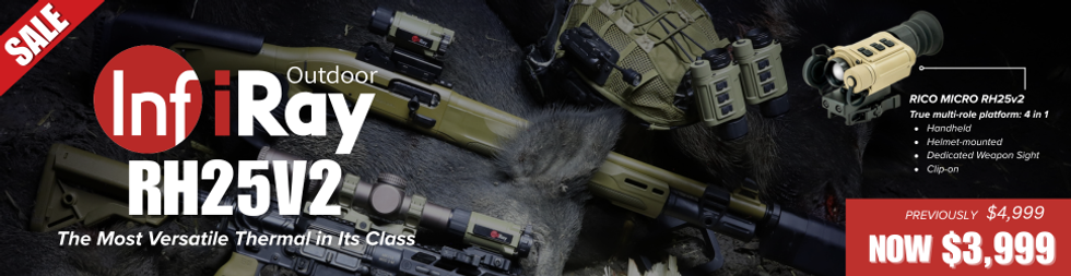 iRay RH25 V2 thermal monocular sale banner