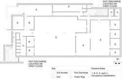 Means of Egress Floor Plan
