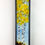 Thumbnail: fused glass aspen tress with yellow leaves, azure blue sky